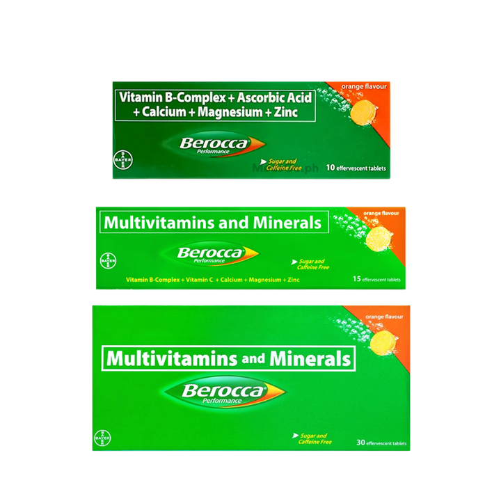 Berocca Effervescent Multivitamins 10&