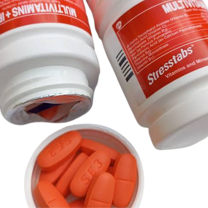 Stresstabs Multivitamins+Iron 30 Tablets