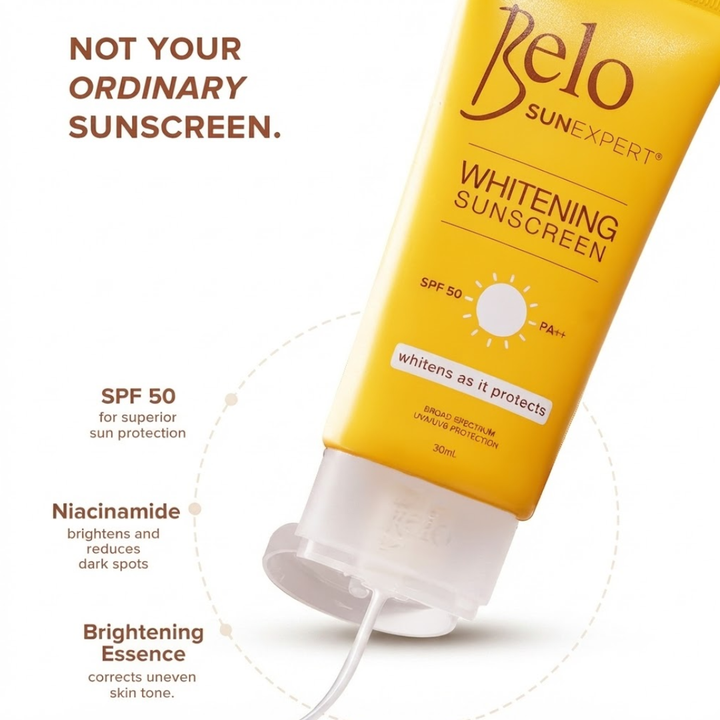 Belo Sun Expert Mist | Whitening sunscreen | Tinted sunscreen  SPF 50 PA++/PA+++