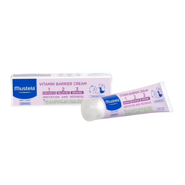 Mustela 1 2 3 Vitamin Barrier Cream