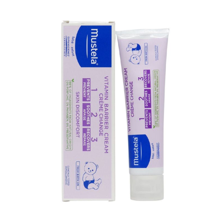 Mustela 1 2 3 Vitamin Barrier Cream