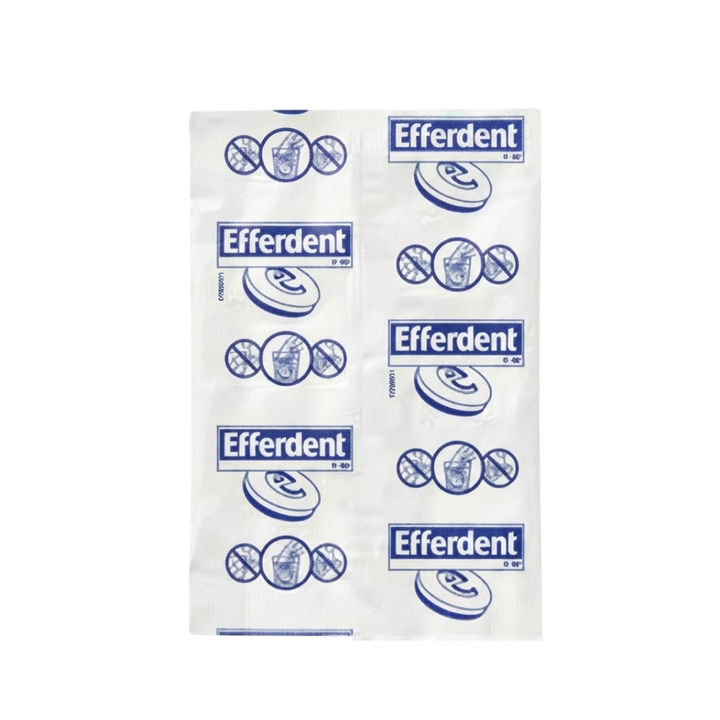 EFFERDENT DENTURE CLEANSER Per 6 Tabs