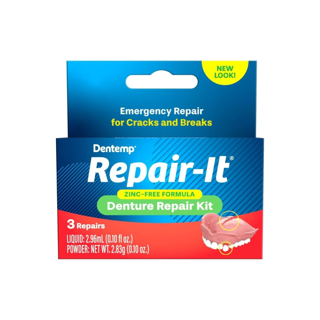 DENTEMP Repair-IT 3 REPAIRS DENTURE REPAIR KIT