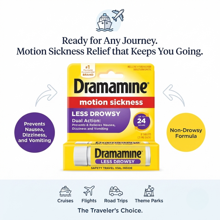 Dramamine Motion Sickness Adult