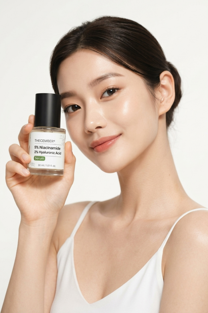 THECEMBER NIACINAMIDE &amp;  HYALURONIC ACID FACE SERUM 30ML