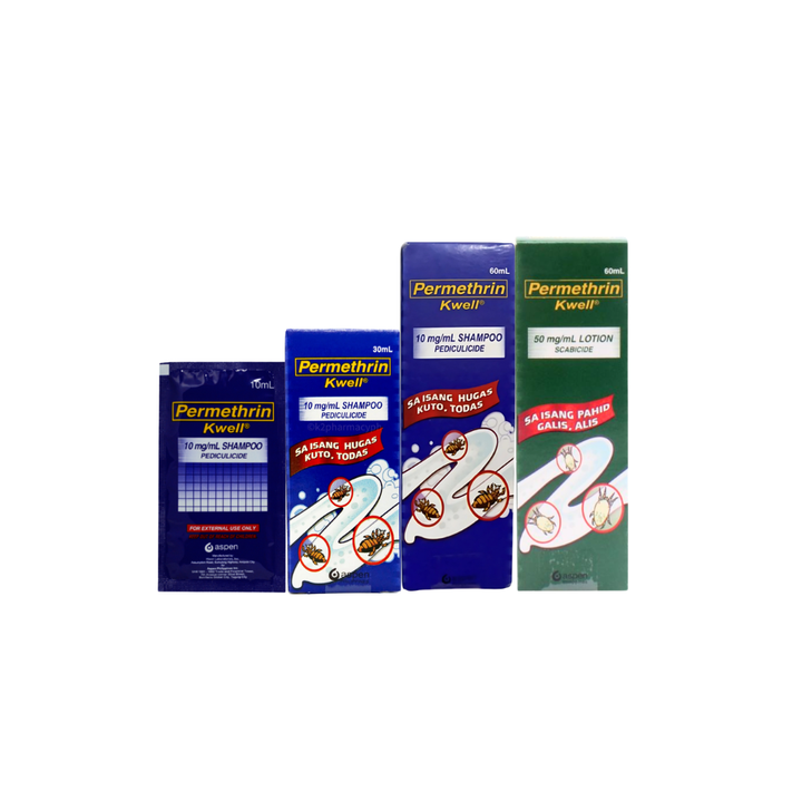 KWELL PERMETHRIN SHAMPOO 10ML|30ML|60ML