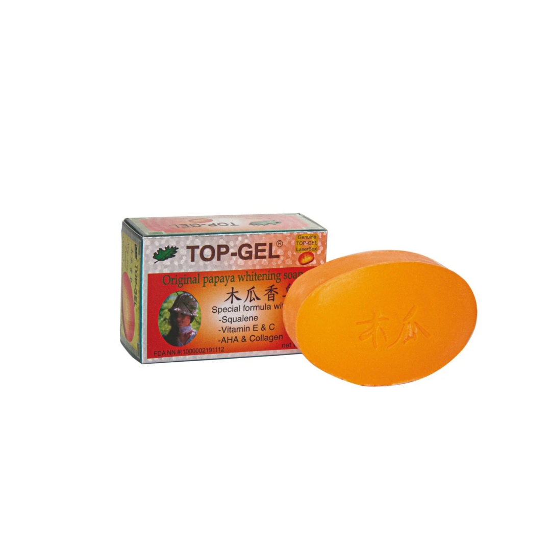 Top Gel Papaya whitening bar soap 145g