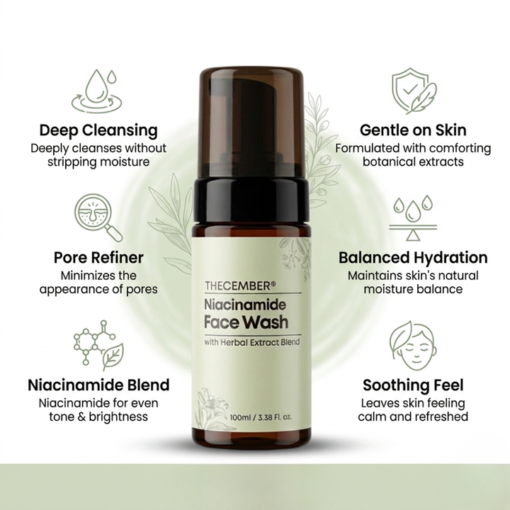 THECEMBER NIACINAMIDE FACE WASH 100ML
