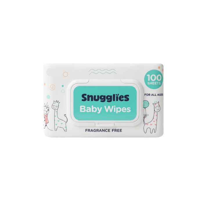 Snugglies Baby Wipes (Fragrance-Free) – 100 Sheets
