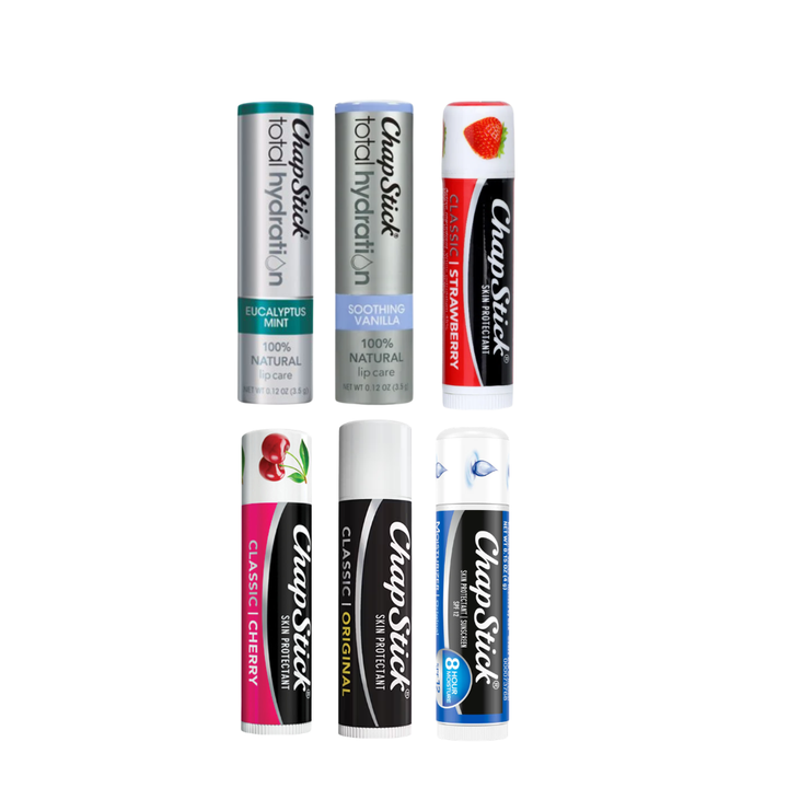 CHAPSTICK TOTAL HYDRATION/MOISTURIZER/CLASSIC LIP BALM
