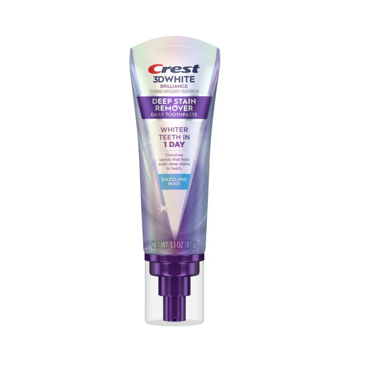 Crest 3D WHITE Brilliance deep stain remover 87g (Without Box)