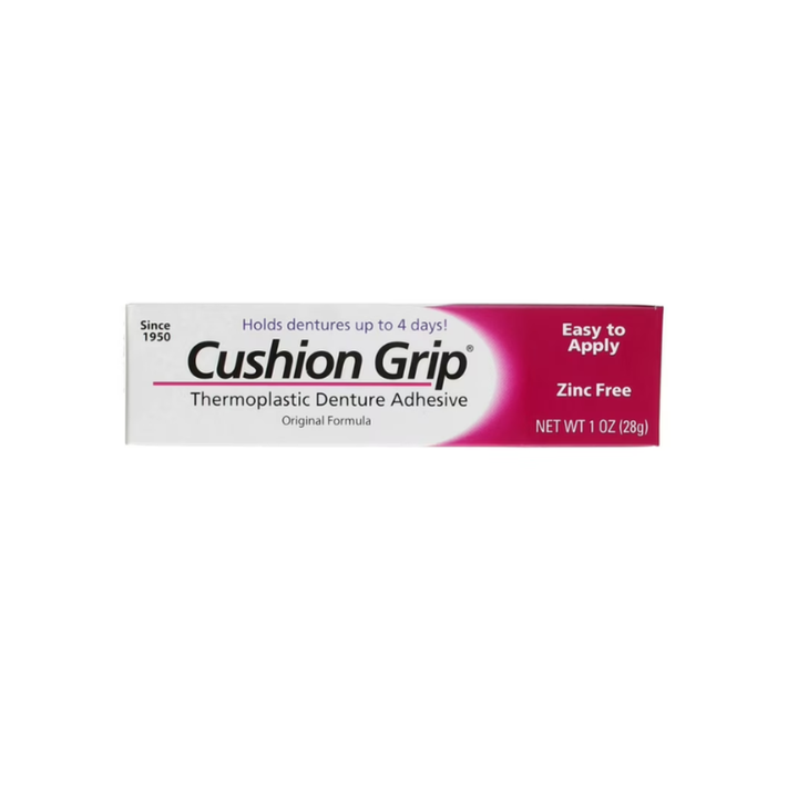 Cushion Grip Thermoplastic Denture Adhesive 28G