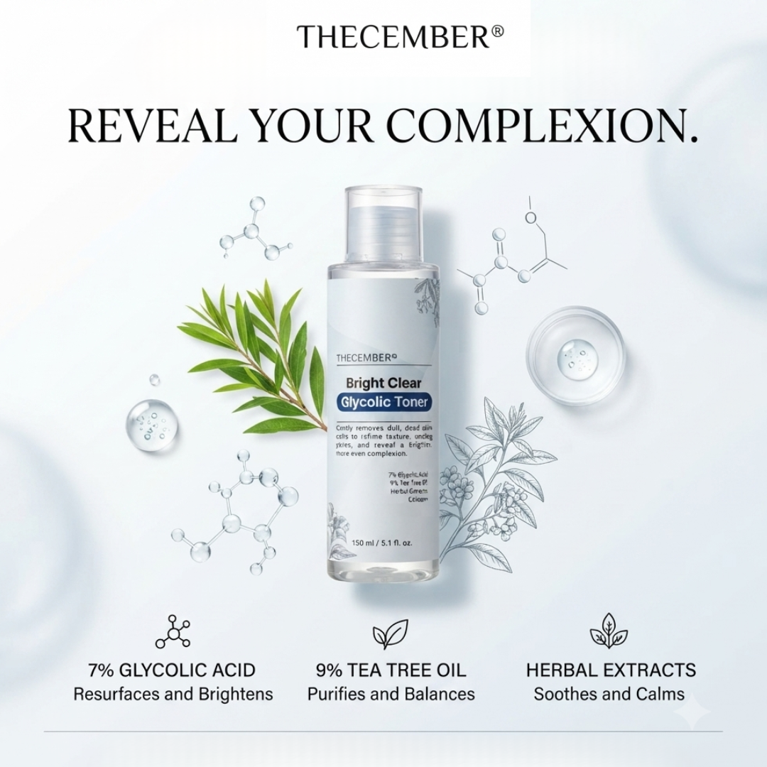 THECEMBER Bright Clear Glycolic Toner 150ml