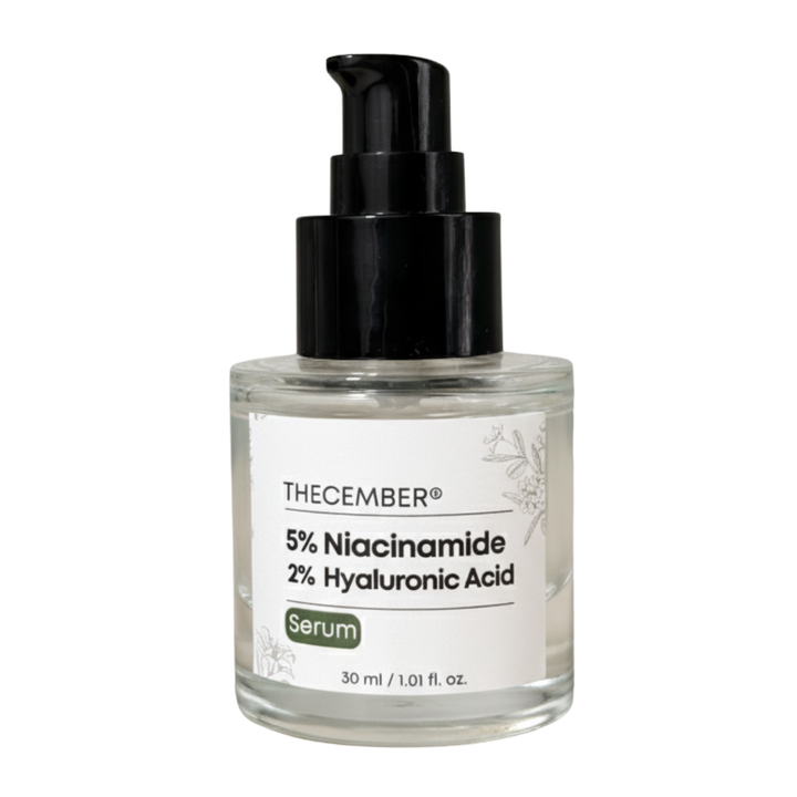 THECEMBER NIACINAMIDE &amp;  HYALURONIC ACID FACE SERUM 30ML