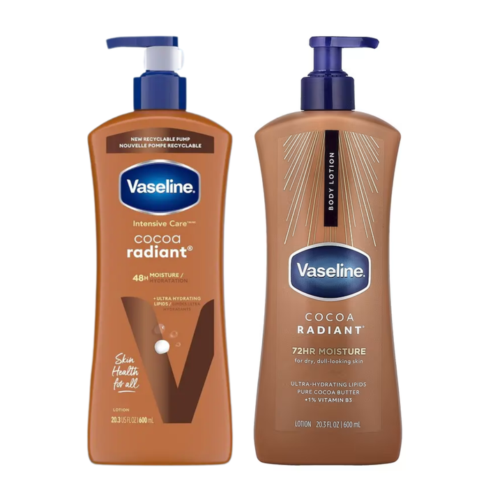 Vaseline Intensive Care Cocoa Radiant Body Lotion 600ML