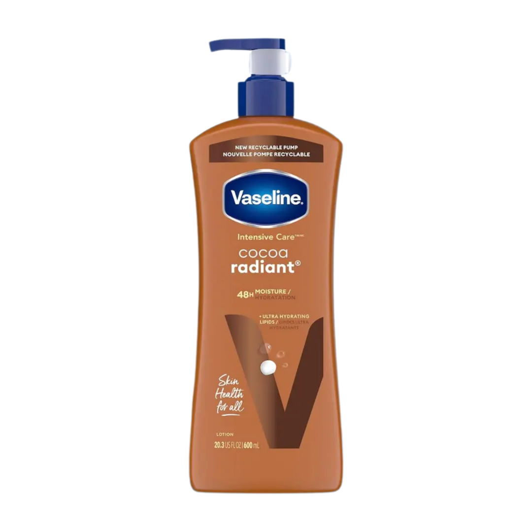 Vaseline Intensive Care Cocoa Radiant Body Lotion 600ML