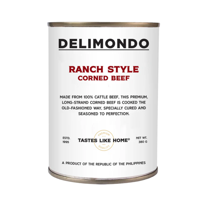 DELIMONDO RANCH STYLE/TAPA/GARLIC &amp; CHILI CORNED BEEF 260G | 380G