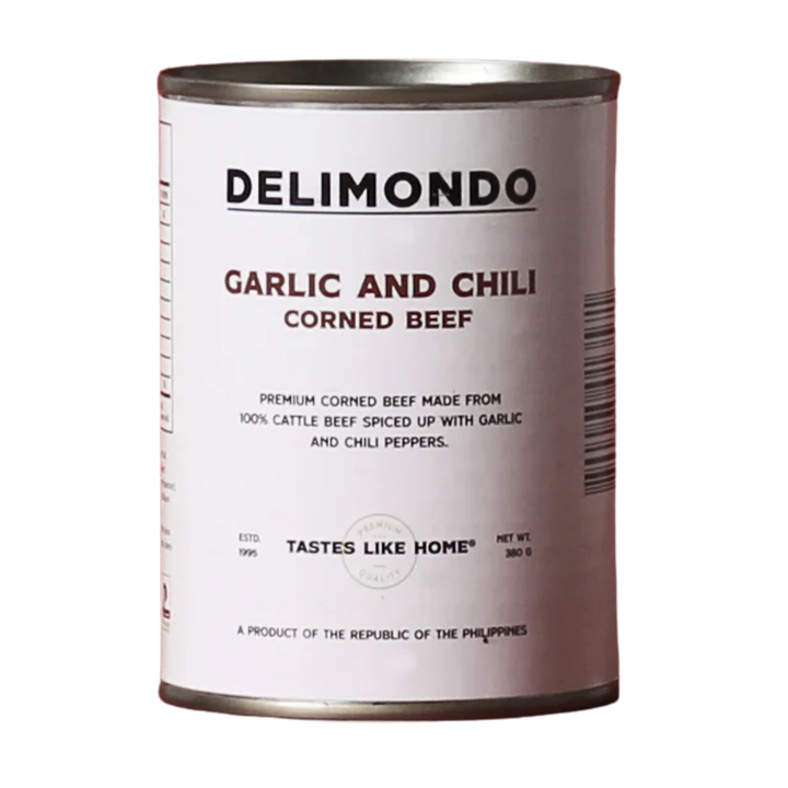 DELIMONDO RANCH STYLE/TAPA/GARLIC &amp; CHILI CORNED BEEF 260G | 380G