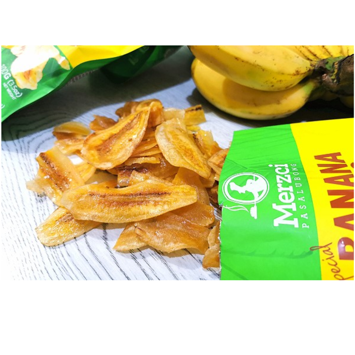 MERZCI BANANA CHIPS 100G