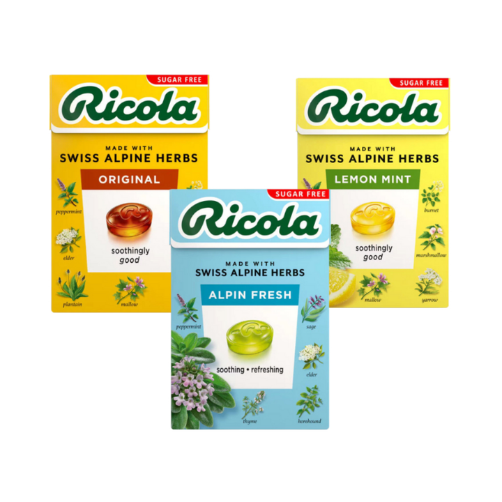 Ricola Swiss Alpine Herbs Candy Sugar Free 40g