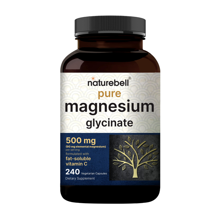 NATUREBELL PURE MAGNESIUM GLYCINATE 500MG 240capsules