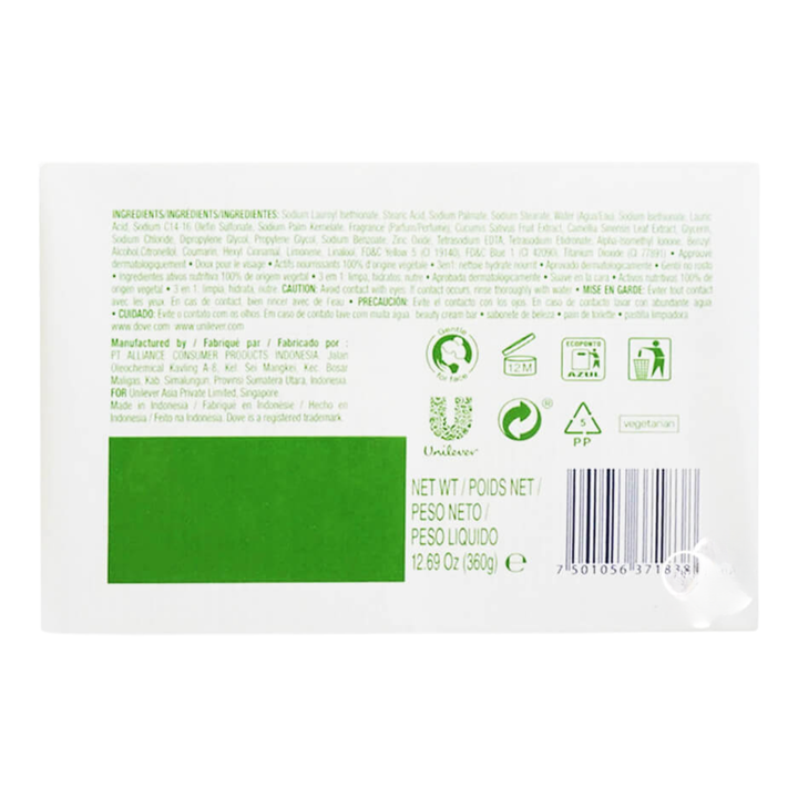 Refreshing (Cucumber &amp; Green Tea) Bar Soap 4x90grams