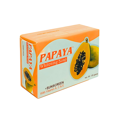 RDL Papaya Whitening Soap plus Sunscreen 135g
