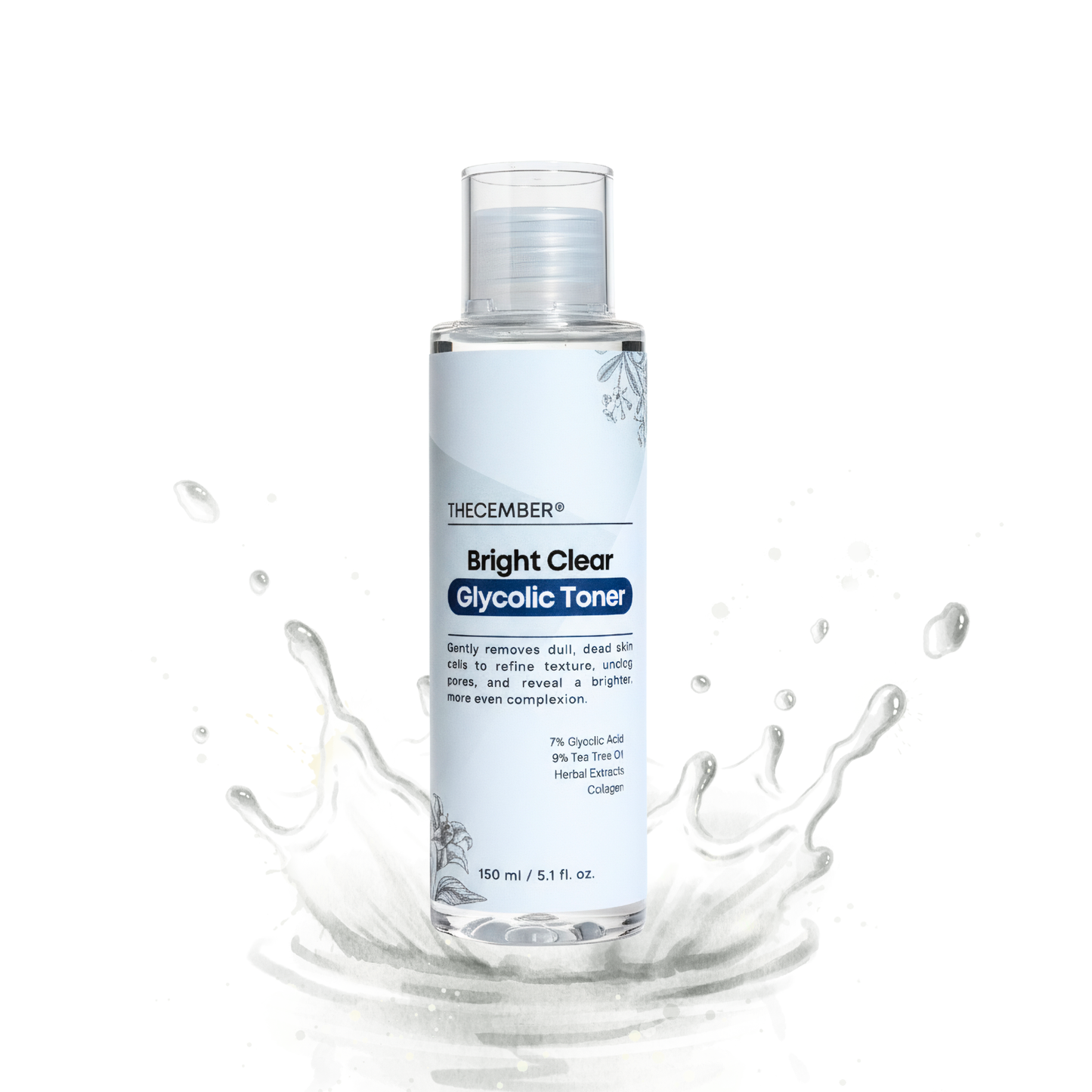 THECEMBER Bright Clear Glycolic Toner 150ml