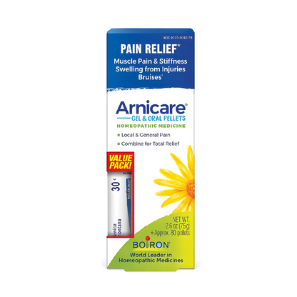 Boiron Arnicare  Gel & Oral Pellets 75g Gel + 80 Pellets 30C 1 Set