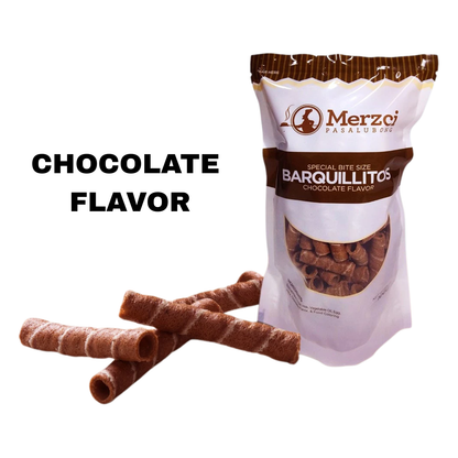 MERZCI SPECIAL BITE-SIZE BARQUILLITOS 100GRAMS