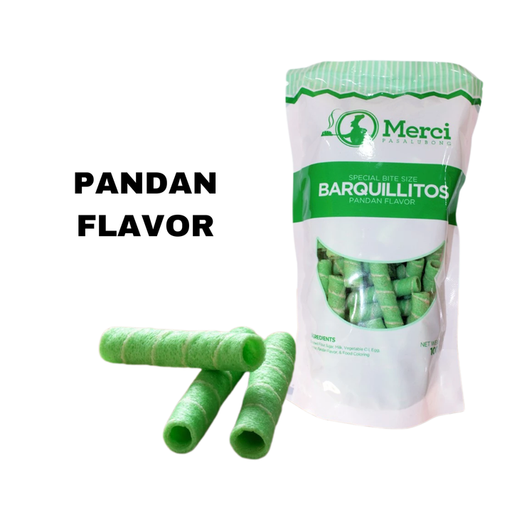 MERZCI SPECIAL BITE-SIZE BARQUILLITOS 100GRAMS