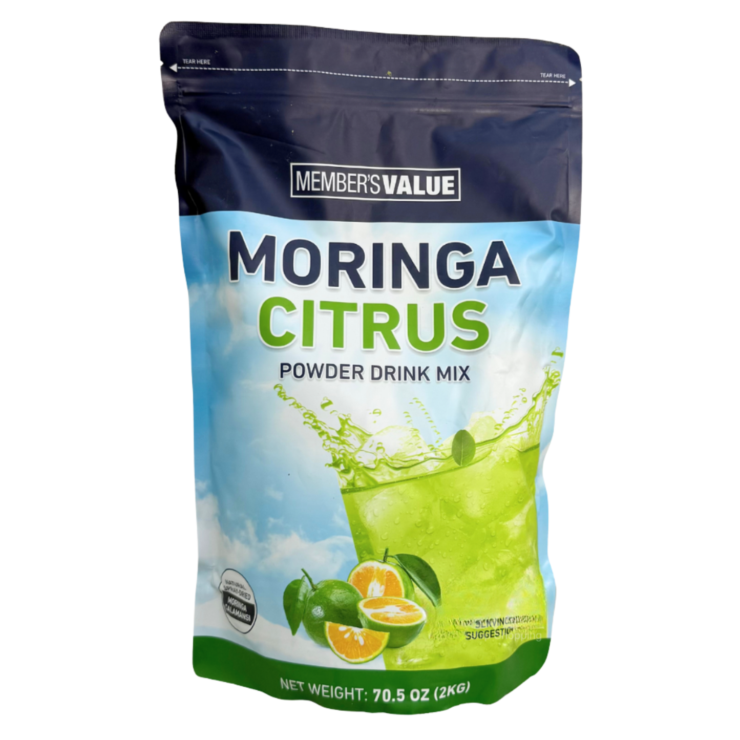 Member's Value LEMON ICED TEA/MORINGA CITRUS/RASPBERRY ICED TEA Powdered Drink Mix 2KG