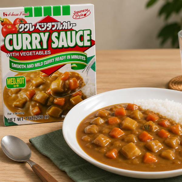 House Foods  Curry Sauce with Vegetables 200g