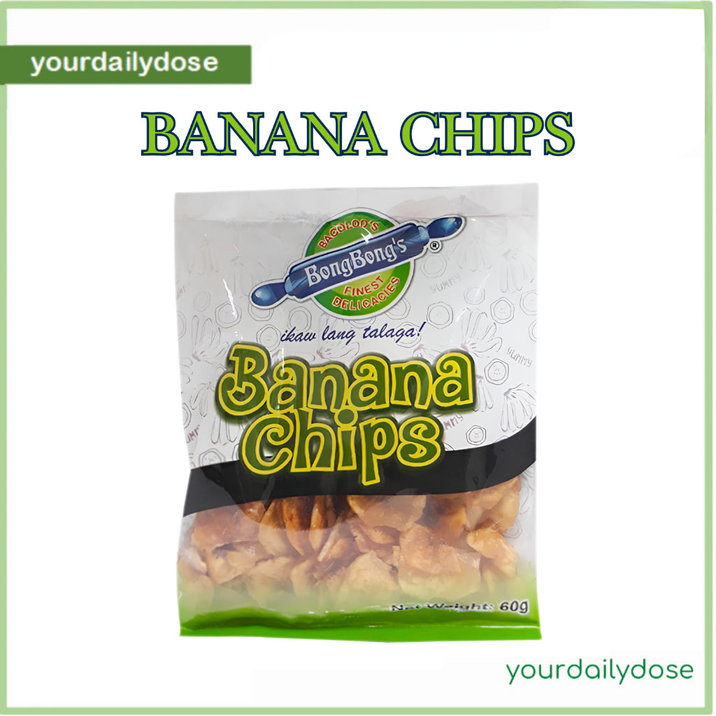 BONGBONG'S Banana Chips 60grams