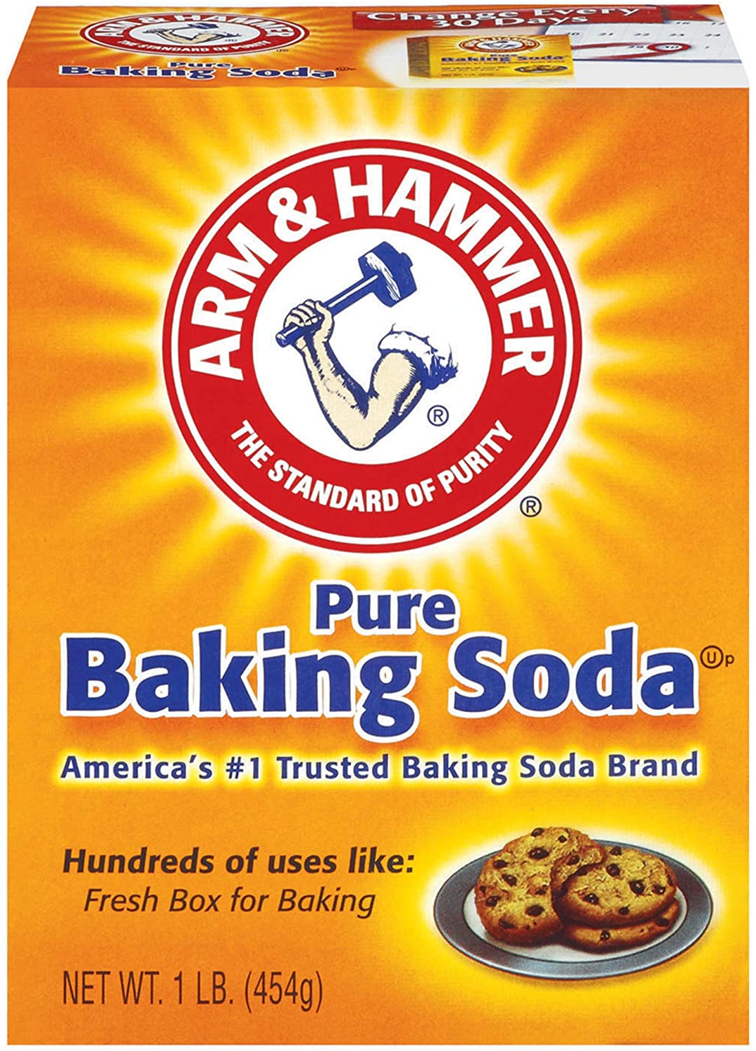 Arm & Hammer Pure Baking Soda 454g