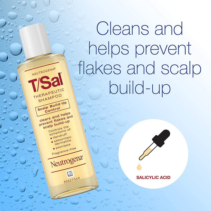 Neutrogena T/Sal Therapeutic Shampoo for Scalp Build-Up Control with Salicylic Acid 133ml