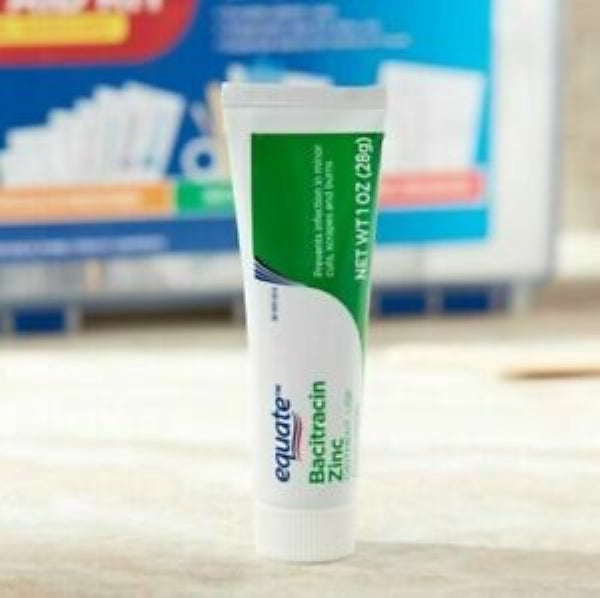 Equate Bacitracin Zinc USP Ointment First Aid Antibiotic 1 oz ( 28g)