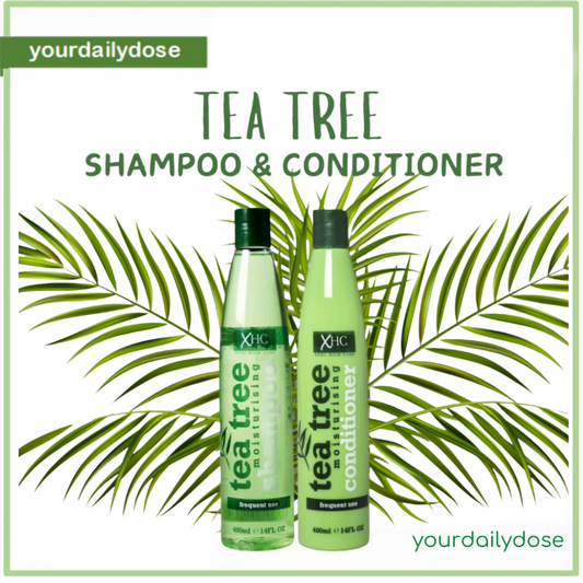 XHC Tea tree Moisturizing Shampoo and Conditioner 400ml