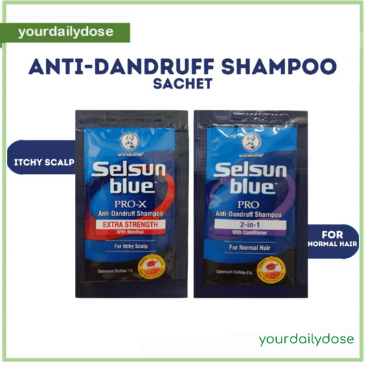Selsun Blue Antidandruff Shampoo PRO | PRO X 6g Sachet