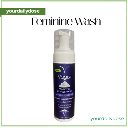 VAGISIL Probiotic Mousse Wash 180ml