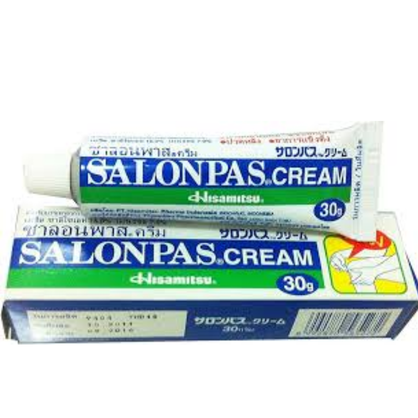 Salonpas Cream for Relief Minor Aches and Pain (30g)