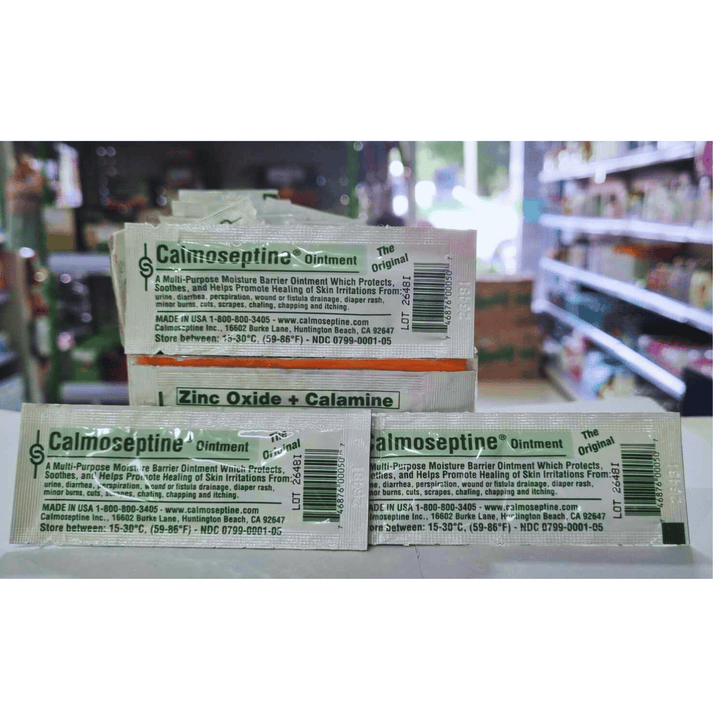Calmoseptine (Zinc oxide + Menthol) Ointment sachet 3.5g
