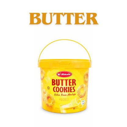 Kokola Cookies - Butter & Milky Vanilla Flavors, 400g
