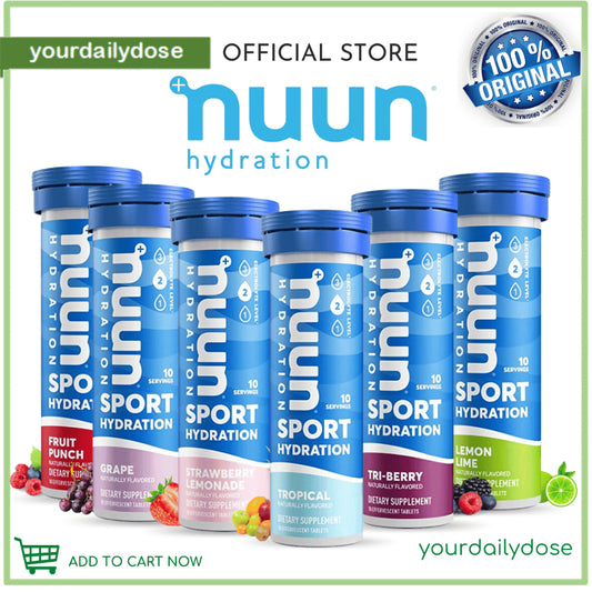 Nuun Sport Electrolyte Drink 10 Tablets