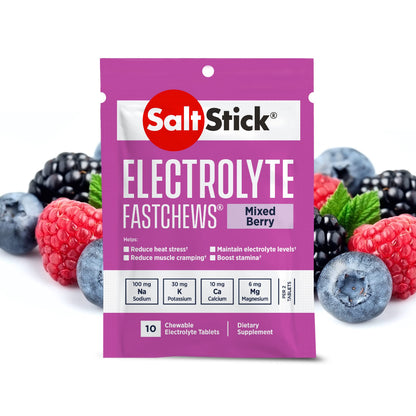 SaltStick FastChews Electrolytes Chewable 10 chewtabs