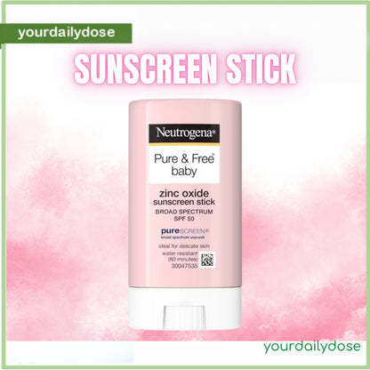 NEUTROGENA PURE&FREE BABY SUNSCREEN STICK SPF50 13g