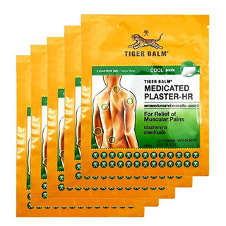 TIGER BALM PLASTERS 2 PATCHES &amp; WHITE OINTMENT 4G FOR SPRAINS AND BACK PAINS