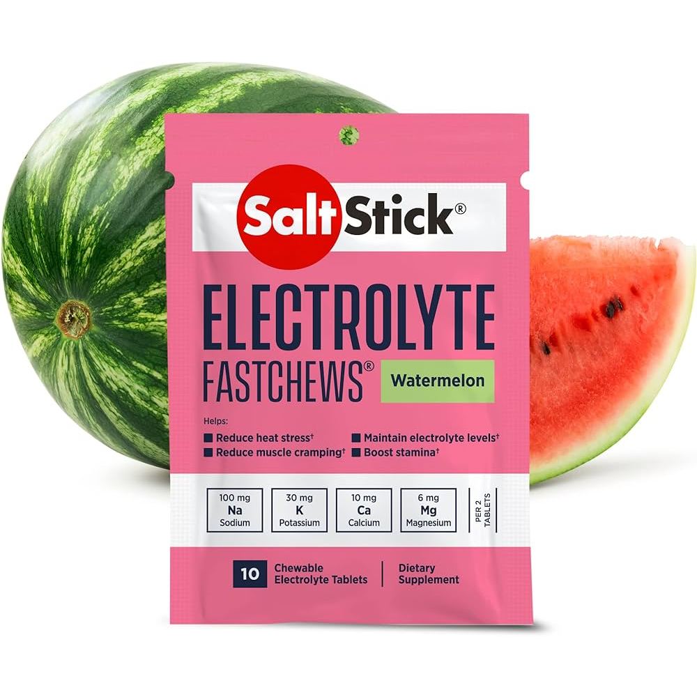 SaltStick FastChews Electrolytes Chewable 10 chewtabs