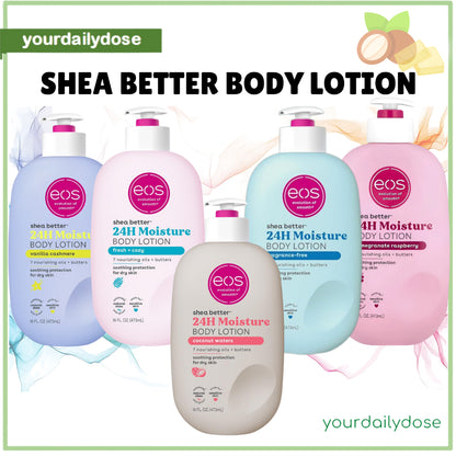 Evolution of Smooth (EOS) Shea Better 24H Moisture Body Lotion 437ml