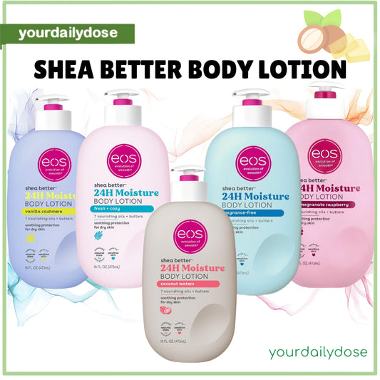 Evolution of Smooth (EOS) Shea Better 24H Moisture Body Lotion 437ml